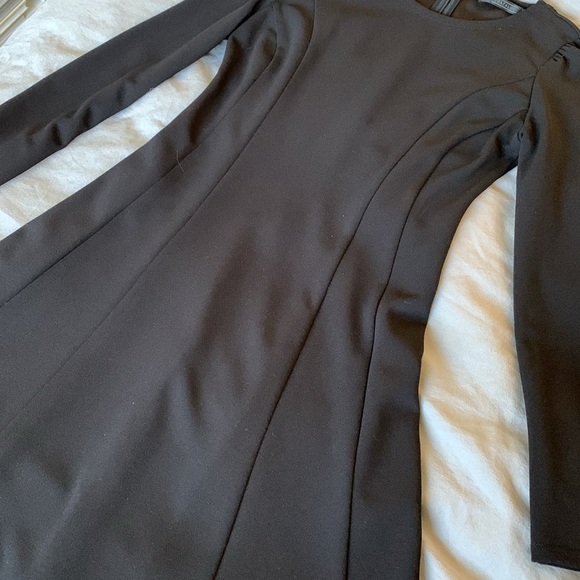 Long Sleeve Black Dress - Picture 6 of 11